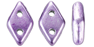 CzechMates Diamond 6.5 x 4mm Tube 2.5" : ColorTrends: Saturated Metallic Grapeade