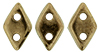 CzechMates Diamond 6.5 x 4mm : Bronze