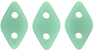 CzechMates Diamond 6.5 x 4mm : Matte - Turquoise