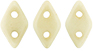 CzechMates Diamond 6.5 x 4mm : Luster - Opaque Champagne