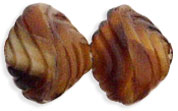 Shell 8 x 7mm : Pearl/Brown