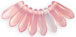 Dagger 10 x 3mm : Milky Pink