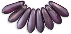 Dagger 10 x 3mm : Coated - Satin Lavender