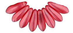 Dagger 10 x 3mm : Coated - Satin Sherbet