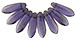Dagger 10 x 3mm : Luster Iris - Tanzanite