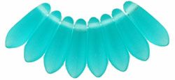 Dagger 10 x 3mm : Matte - Teal