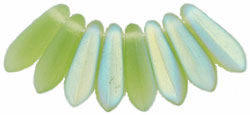 Dagger 10 x 3mm : Matte - Olivine AB