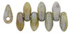 Mini Dagger Beads 6 x 2.5mm : Luster - Opaque Green