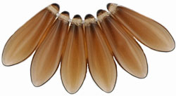 Dagger 16 x 5mm : Smoky Topaz
