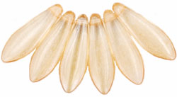 Dagger 16 x 5mm : Luster - Transparent Champagne