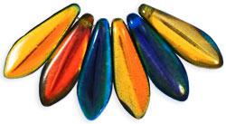 Dagger 16 x 5mm : Coated - Marea - Blue/Gold
