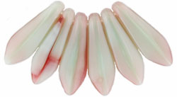 Dagger 16 x 5mm : Pistachio/Raspberry Swirl
