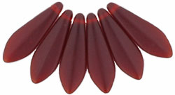 Dagger 16 x 5mm : Matte - Ruby