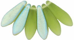 Dagger 16 x 5mm : Matte - Olivine AB