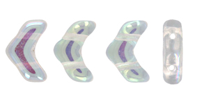 Vee Bead 4 x 10mm : Crystal AB