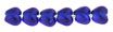 Hearts 4/4mm : Cobalt