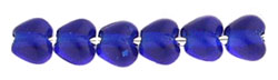 Hearts 4 x 4mm : Cobalt