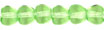 Hearts 4/4mm : Peridot