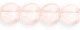 Heart Beads 6/6mm : Rosaline