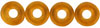 Donut Beads 8/2.5mm : Topaz