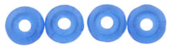 Donut Beads 8 x 2.5mm : Sapphire