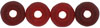 Donut Beads 8/2.5mm : Matte - Siam Ruby