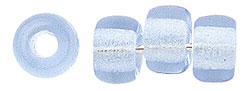 Roll Beads 6mm : Lt Sapphire