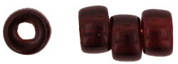Roll Beads 6mm : Ruby