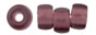 Roll Beads 6mm : Matte - Amethyst
