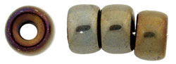 Roll Beads 9mm : Iris - Brown