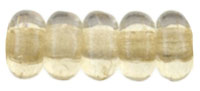 Rondelle 3mm : Luster - Transparent Champagne