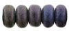 Rondelle 3mm : Matte - Iris - Purple