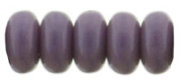 Rondelle 3mm : Opaque Purple