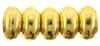 Rondelle 3mm : 24K Gold Plated