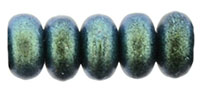 Rondelle 3mm : Polychrome - Aqua Teal