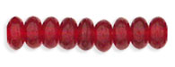 Rondelle 4mm : Ruby