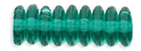 Rondelle 6mm : Emerald