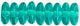 Rondelle 6mm : Teal