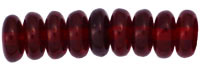 Rondelle 6mm : Garnet