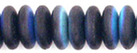 Rondelle 8mm : Matte - Jet AB