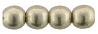 Round Beads 2mm : ColorTrends: Sueded Gold Cloud Dream