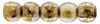 Round Beads 2mm : Luster - Transparent Gold/Smokey Topaz
