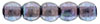 Round Beads 2mm : Luster - Transparent Denim Blue