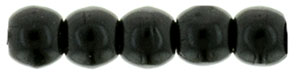 Round Beads 2mm : Jet