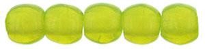 Round Beads 2mm : Milky Dk Peridot