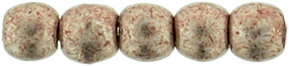 Round Beads 2mm : ColorTrends: Saturated Metallic Pale Dogwood