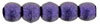 Round Beads 2mm : Metallic Suede - Purple