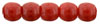 Round Beads 2mm : Opaque Red