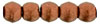 Round Beads 2mm : Matte - Metallic Antique Copper