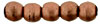 Round Beads 2mm : Matte - Metallic Bronze Copper